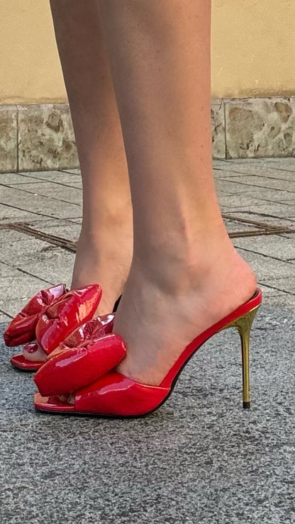 LOVELLA - RED PATENT LEATHER