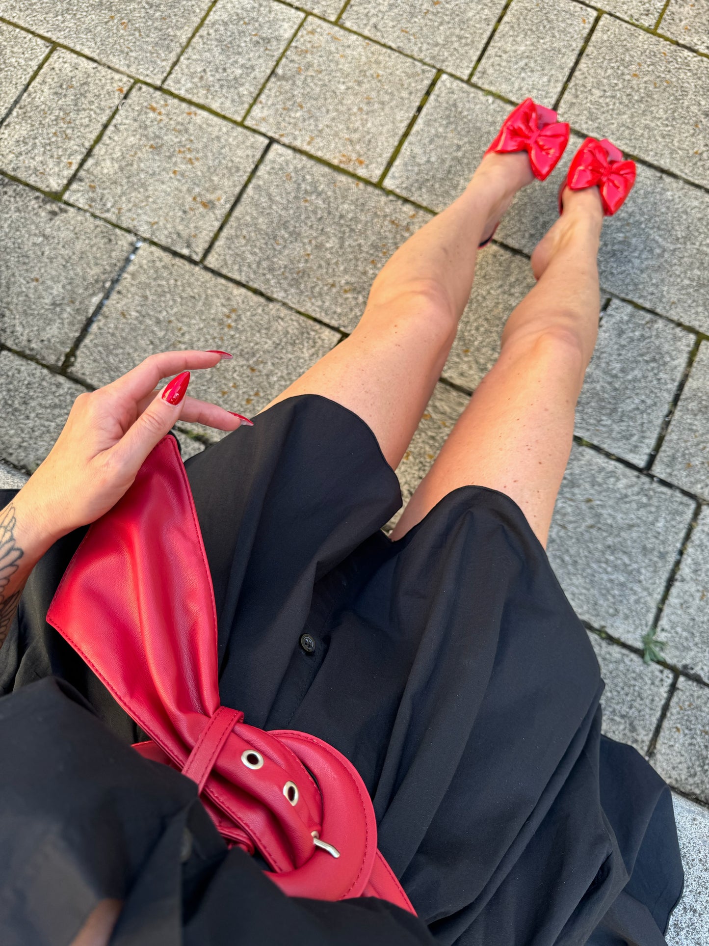 LOVELLA - RED PATENT LEATHER