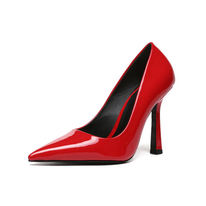 ANGELINA - RED PATENT LEATHER