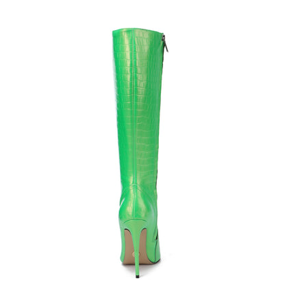 MILA NEON GREEN CROCK