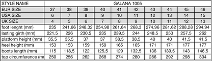 GALANA 1005 BLACK WHITE